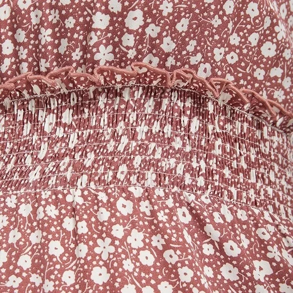 Floral fringe dress 💜 - Picture 5 of 6